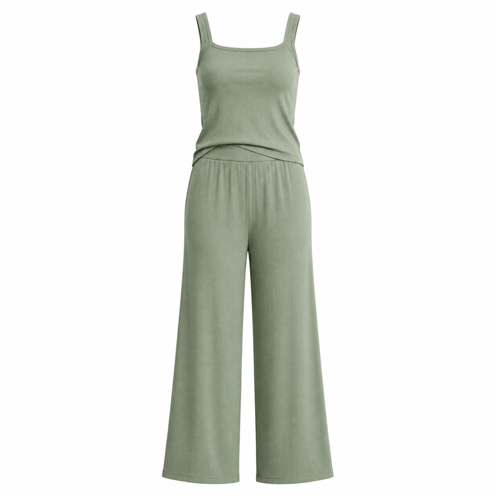 Ensemble Douceur – Pyjama côtelé confortable