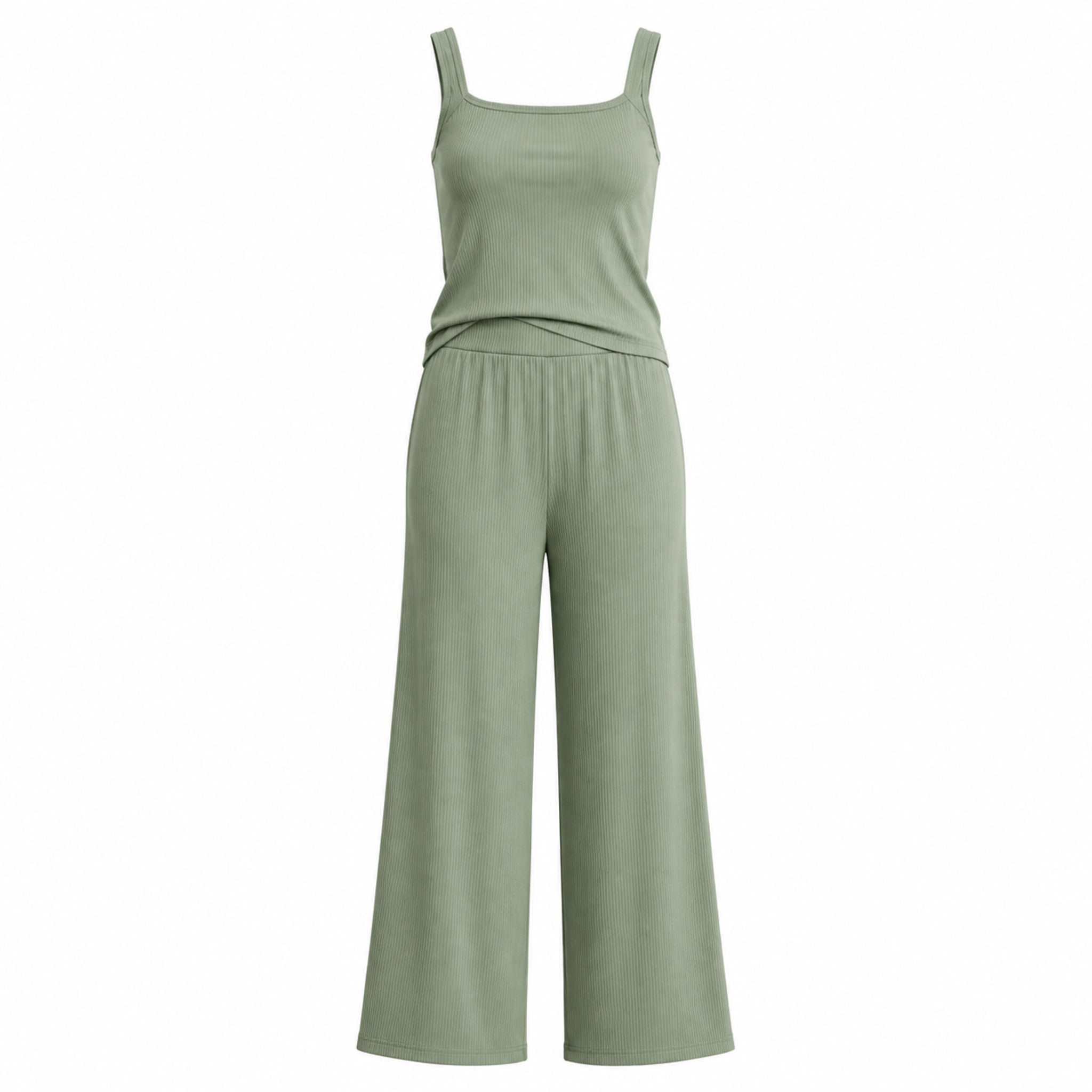 Ensemble Douceur – Pyjama côtelé confortable
