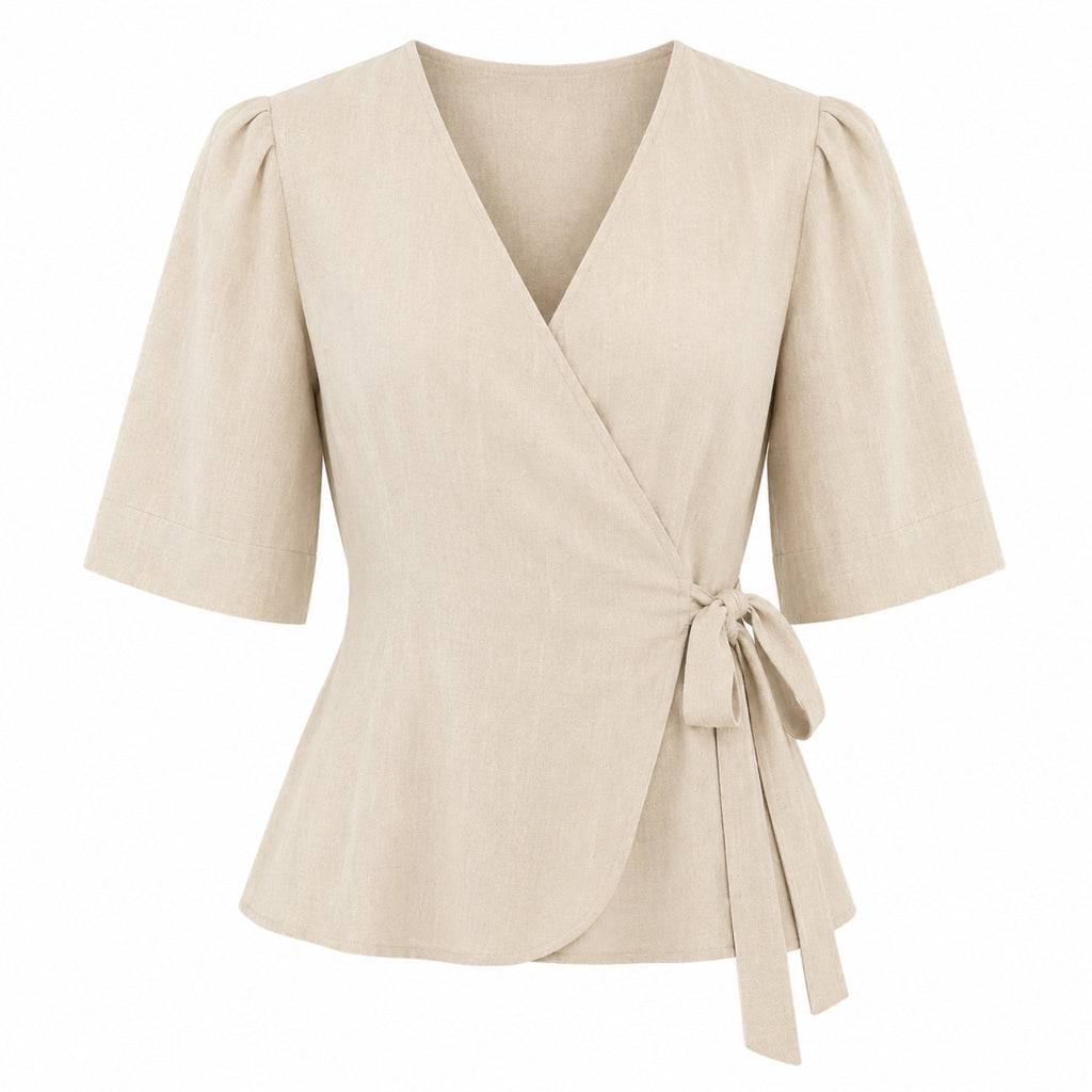 Blouse Saint-Honoré – Blouse drapée élégante