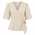 Blouse Saint-Honoré – Blouse drapée élégante
