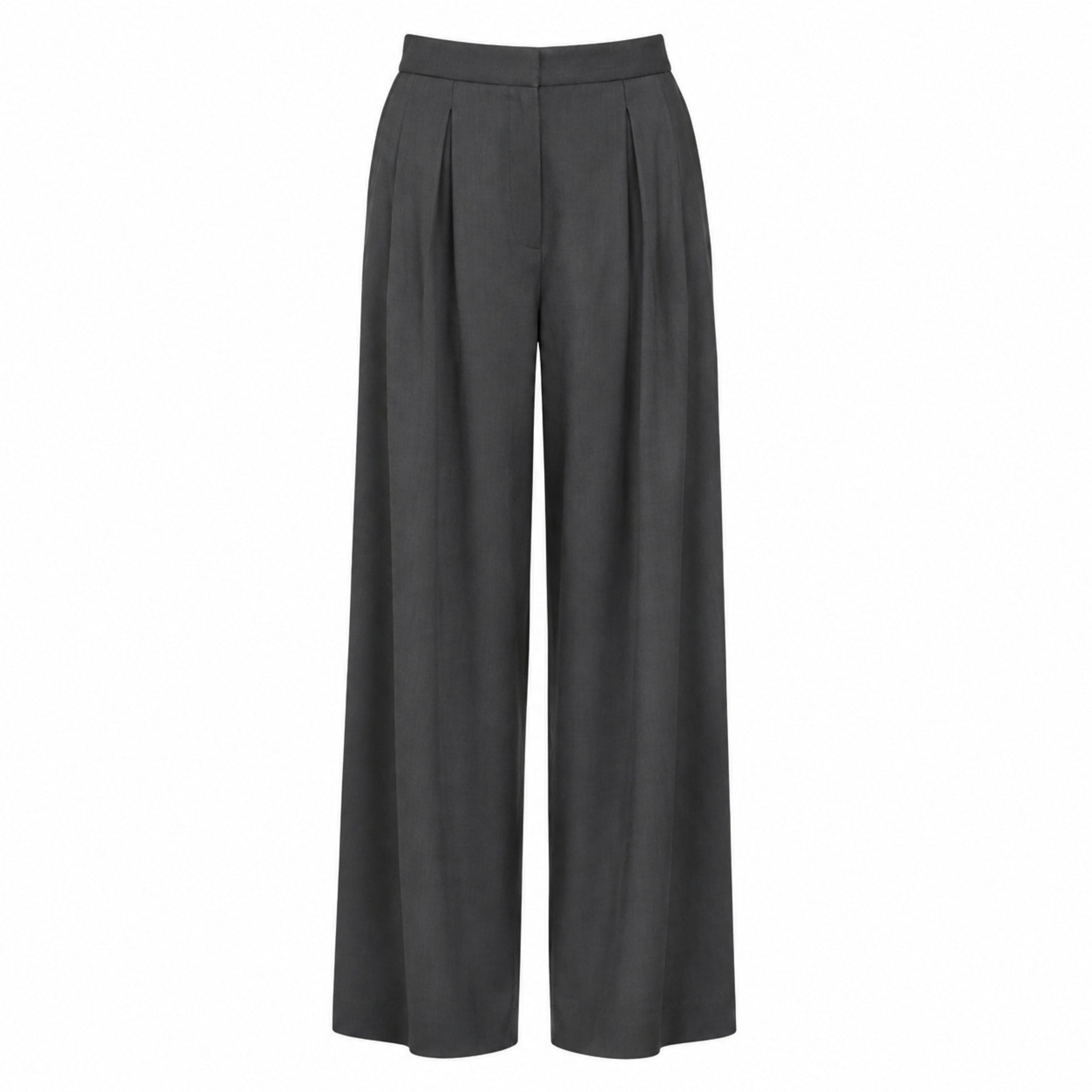 Pantalon Madeleine – Pantalon large taille haute