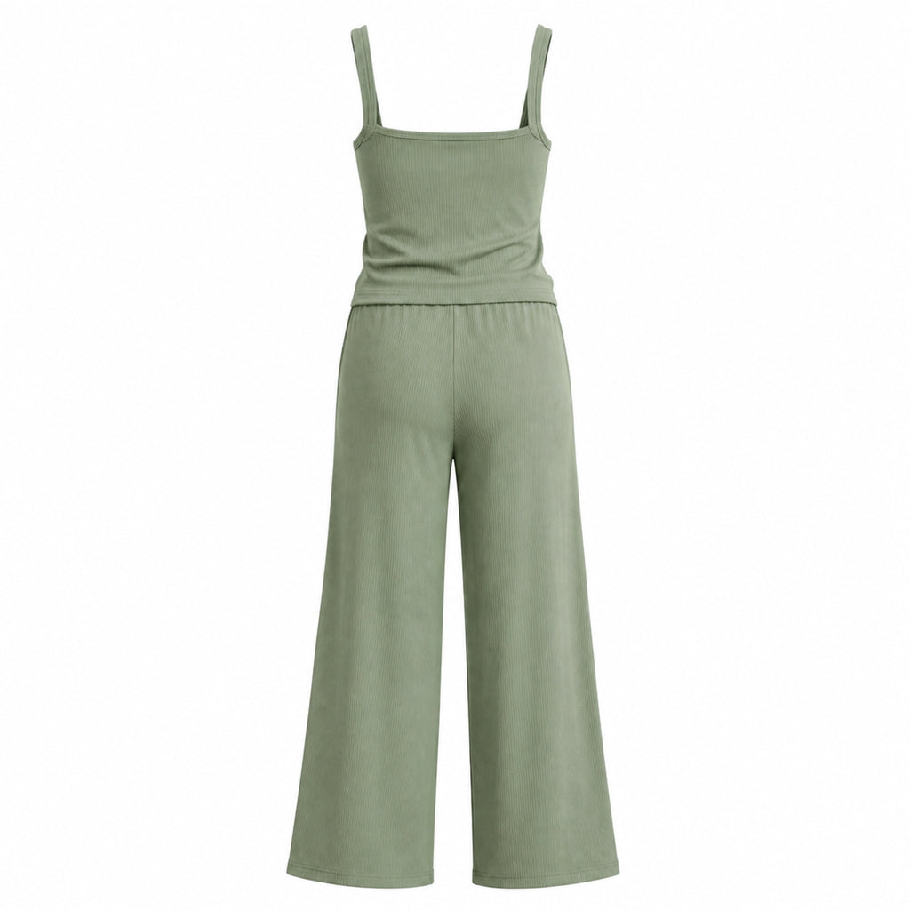 Ensemble Douceur – Pyjama côtelé confortable