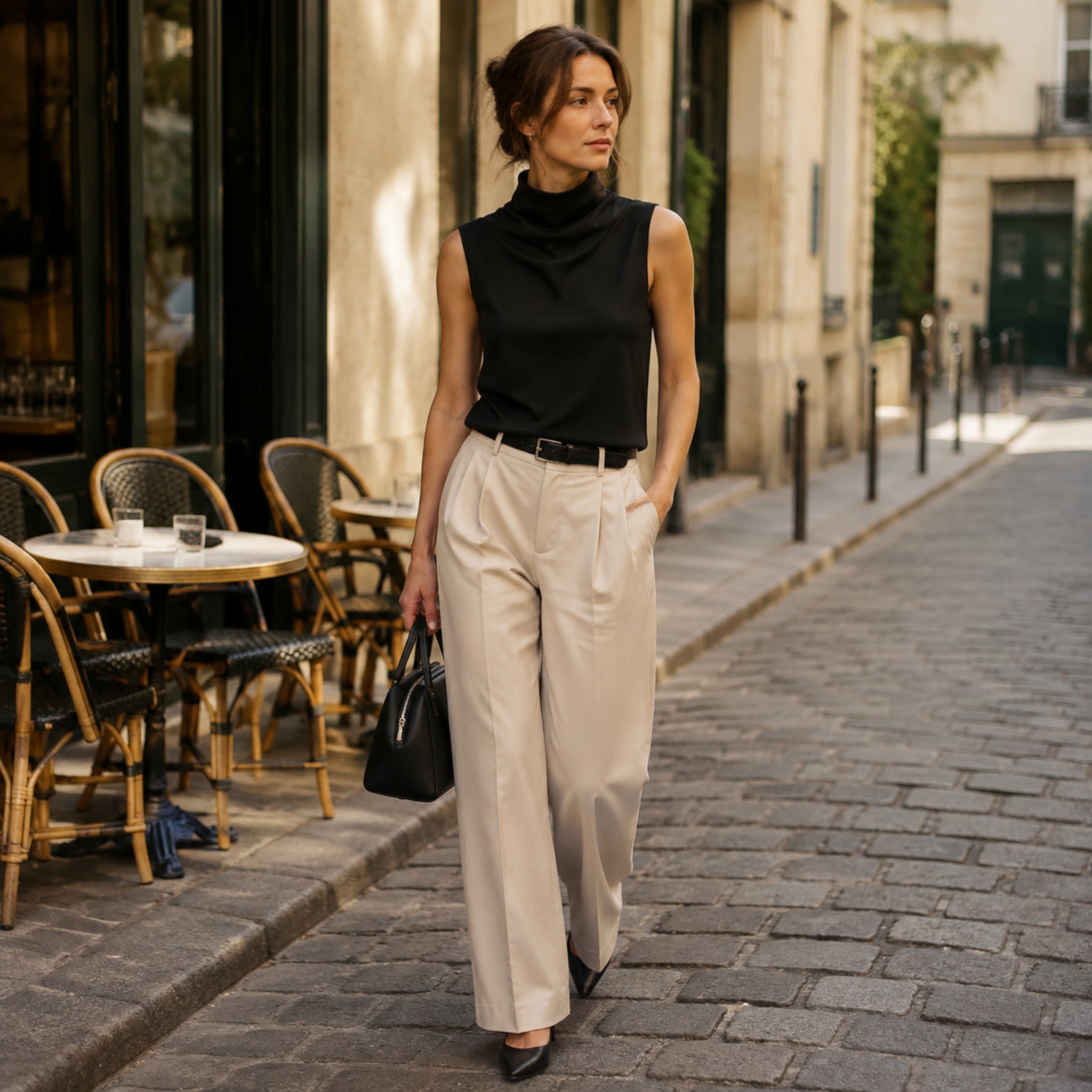 Top Concorde – Top sans manches minimaliste