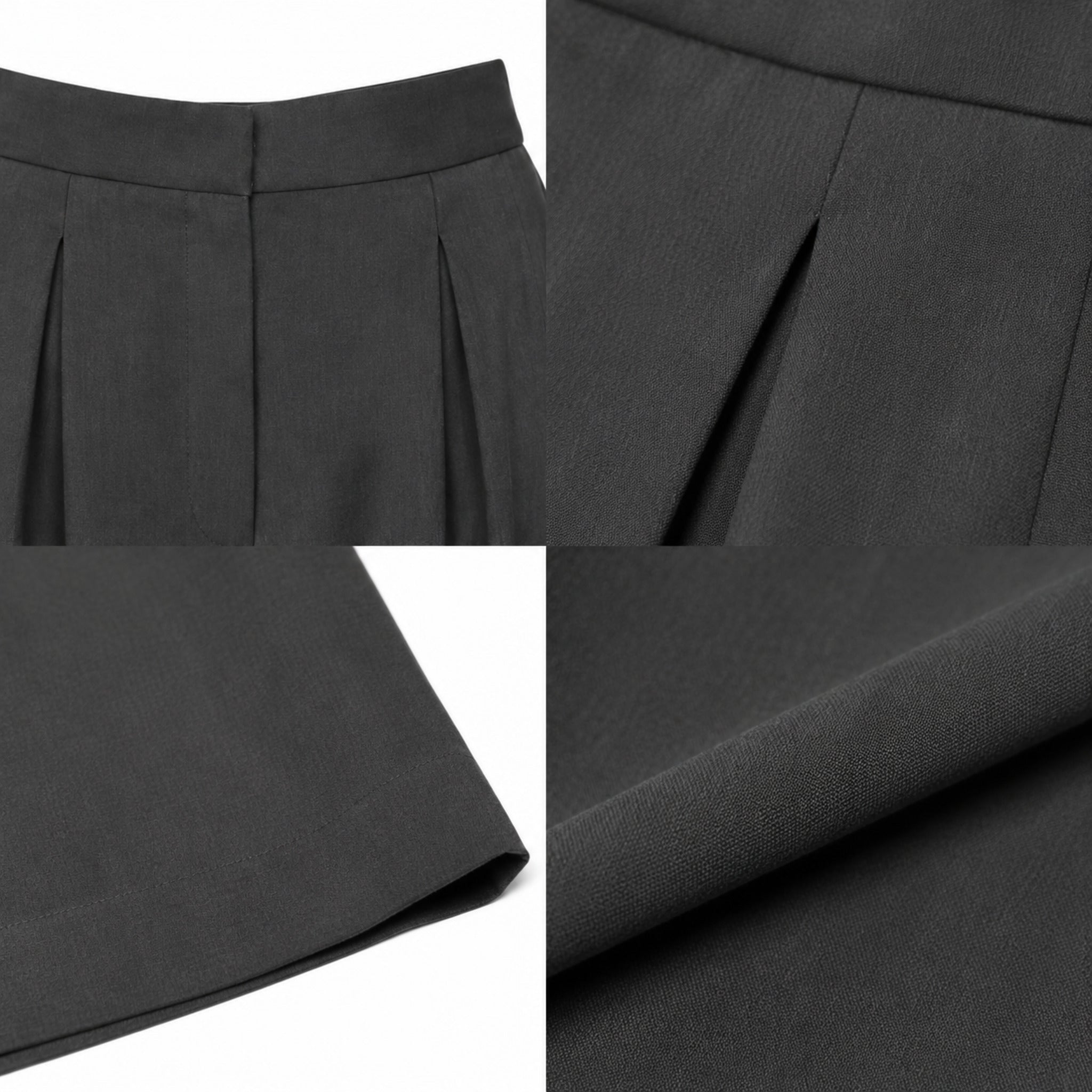 Pantalon Madeleine – Pantalon large taille haute